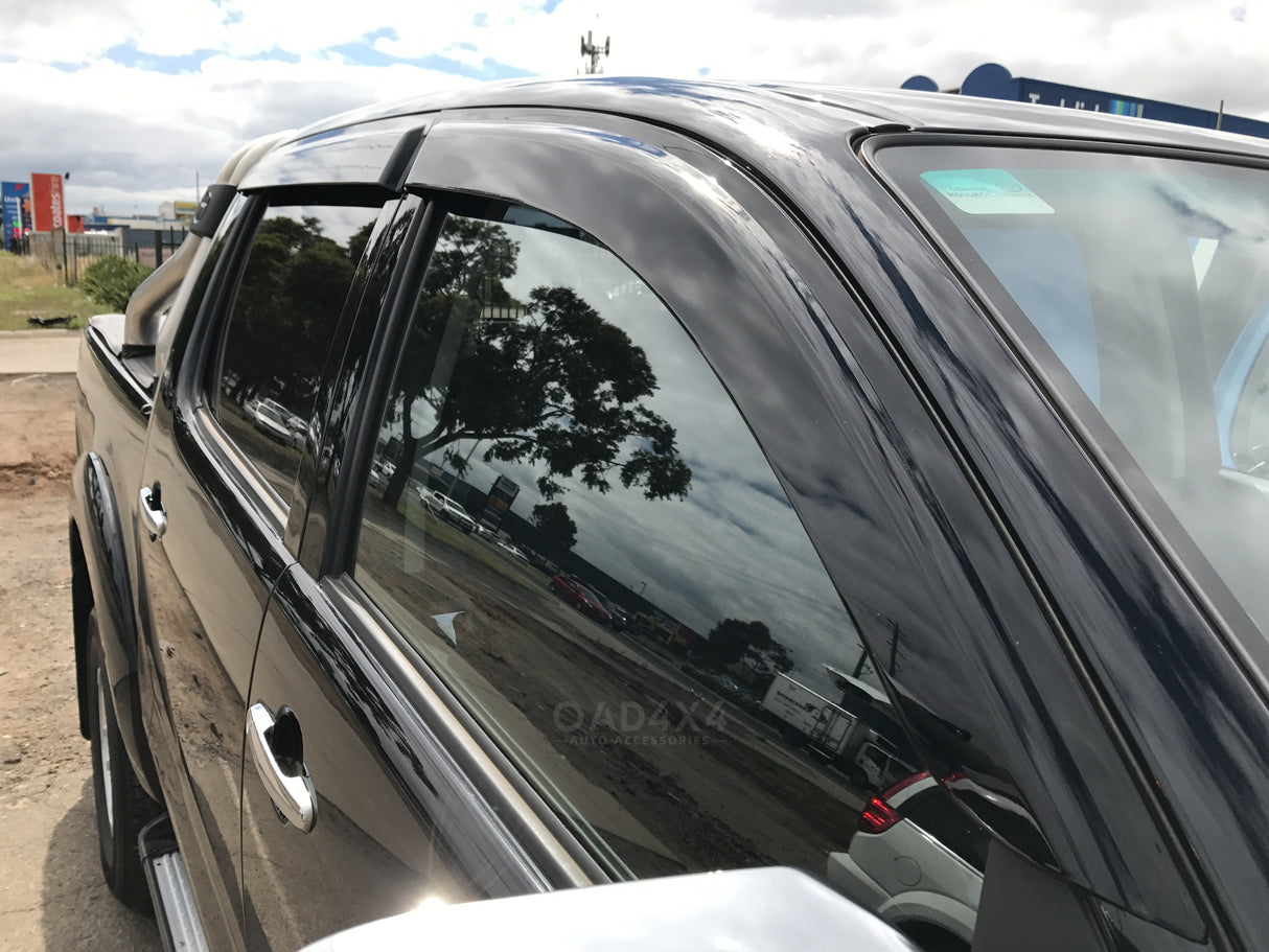 Injection Weather Shields for Toyota Hilux Dual Cab 2005-2015