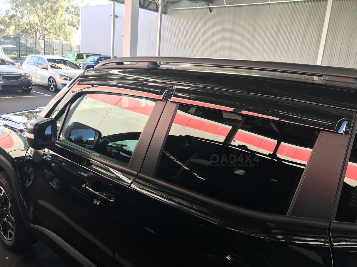 Luxury Weather Shields for Jeep Renegade 2015-2017