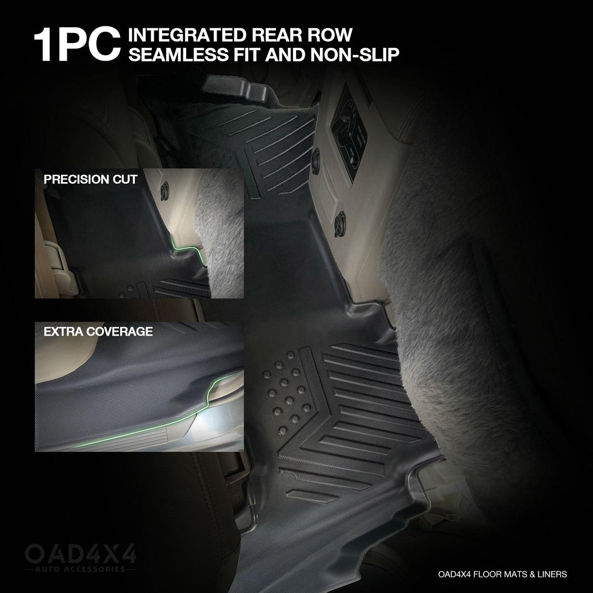 Pre-order 5D TPE Car Floor Mats for Nissan Patrol Y61 GU 1997-2015