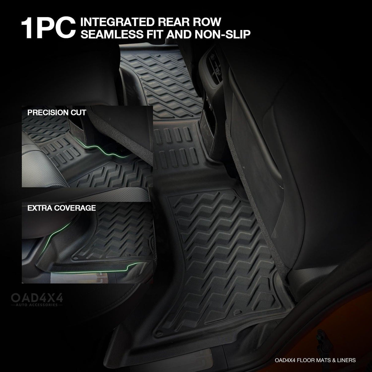 3D TPE Car Floor Mats for GWM TANK 300 2023-Onwards