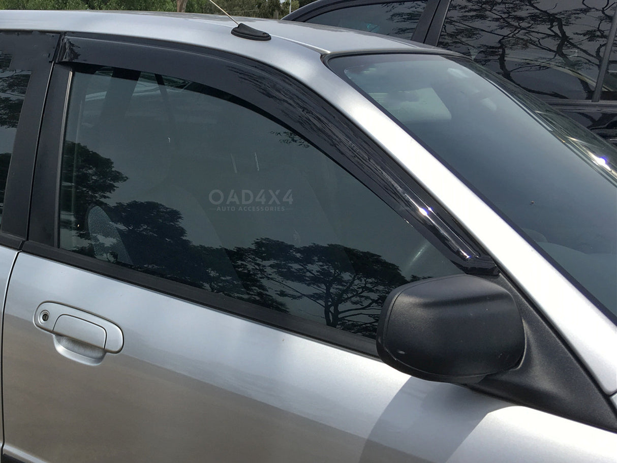 Luxury Weather Shields for Mazda 323 Hatch 1998-2004