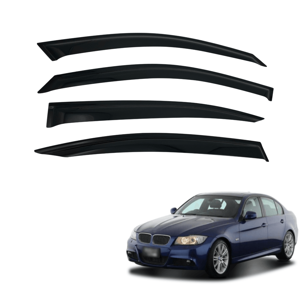 Luxury Weather Shields for BMW 3 Series E90 2005-2011