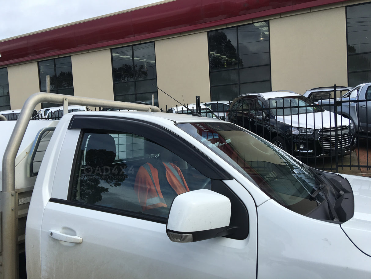 Injection Weather Shields for ISUZU D-MAX DMAX Single / Extra Cab 2012-2020 2PCS