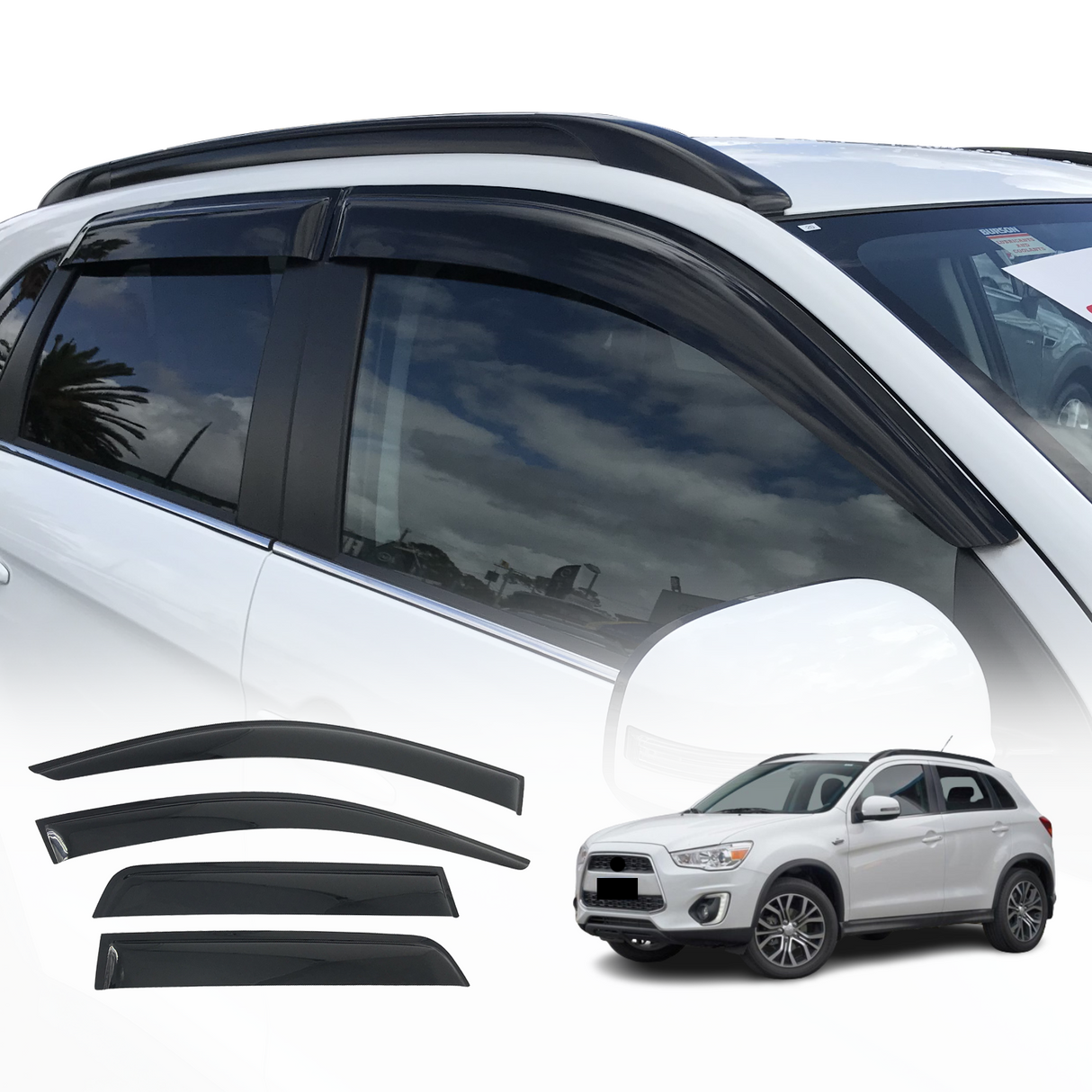 Pre-order Weather Shields for Mitsubishi ASX 2010-Onwards