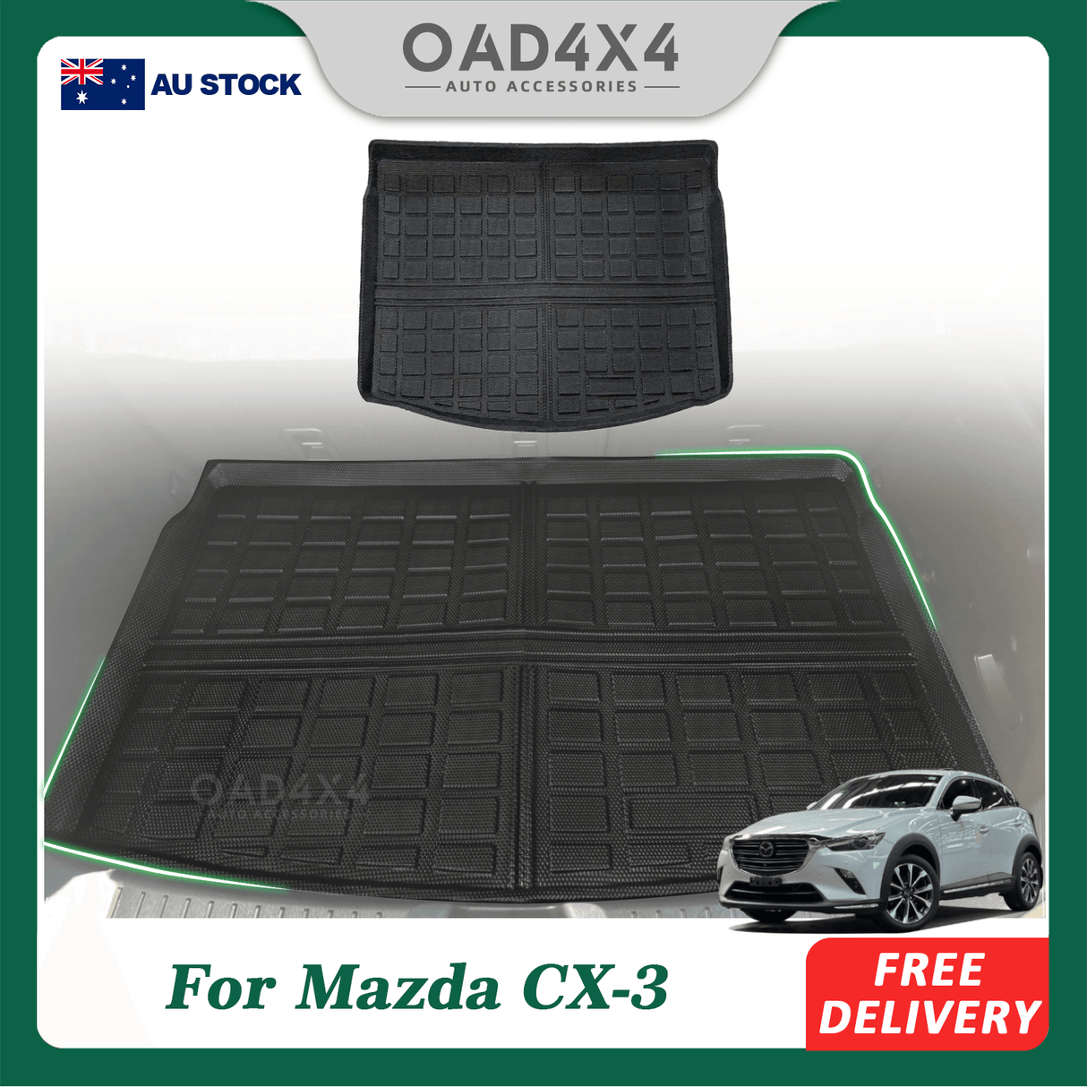 Boot Liner for Mazda CX3 CX-3 2015-Onwards