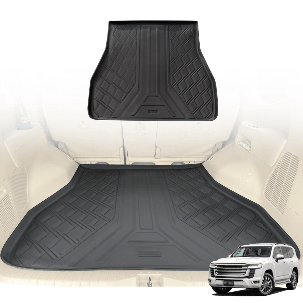 Boot Liner for Toyota Land Cruiser 300 Series 5 Seater 2021-2025