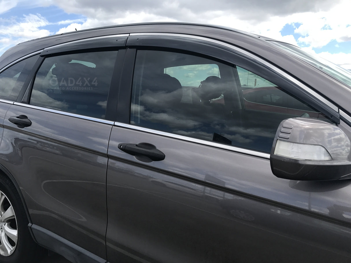 Stainless Edge Weather Shields for Honda CRV CR-V RE Series 2007-2012