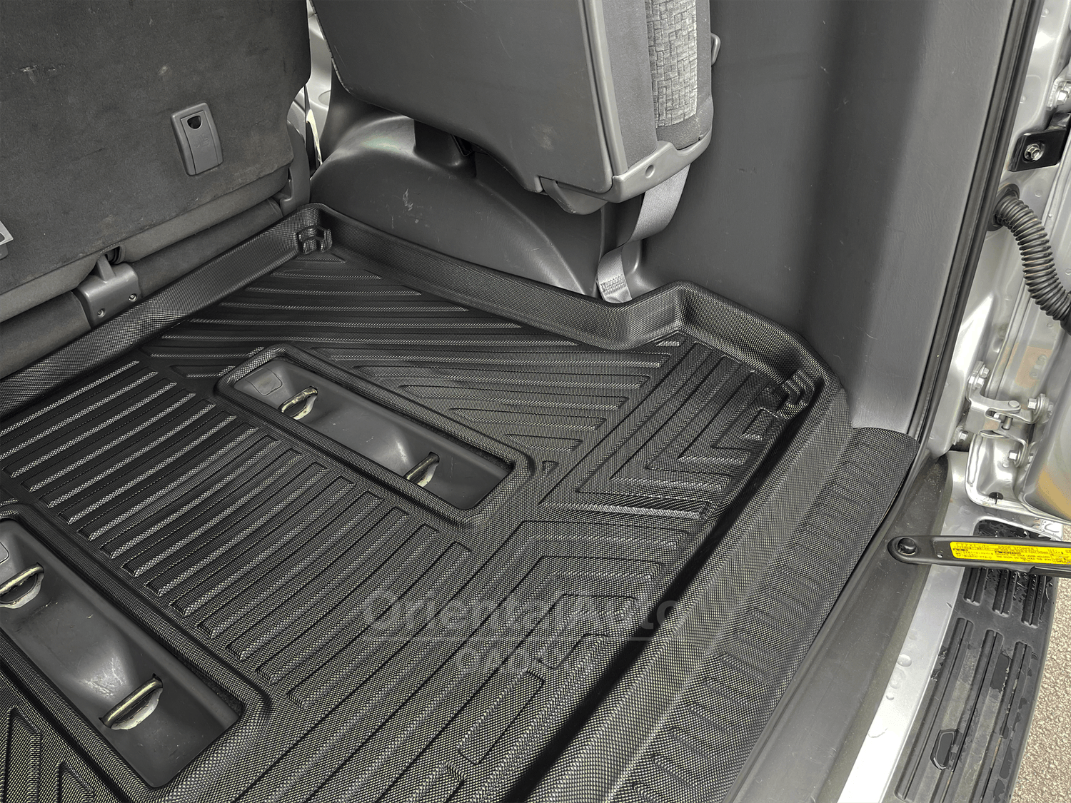 Boot Liner for Toyota Land Cruiser Prado 120 2003-2009 with Inner Rear Step Panel Covered
