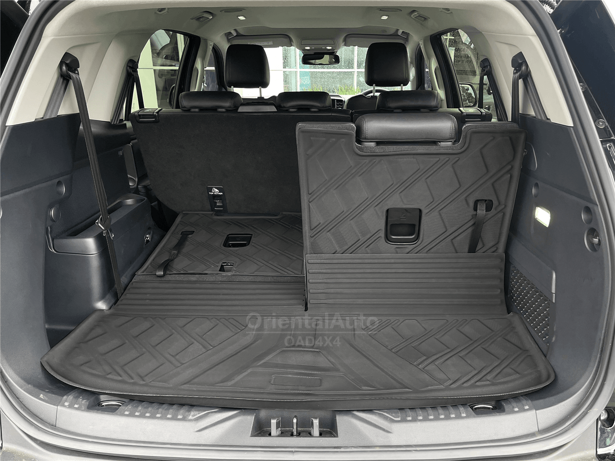 Injection 7D TPE Car Floor Mats for Ford Everest Next-Gen 2022-Onwards
