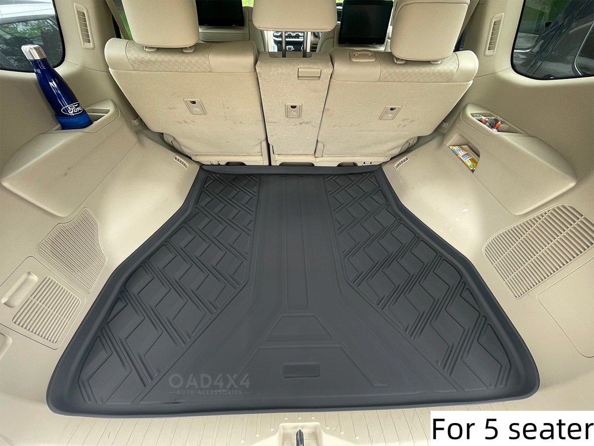 Pre-order 5D TPE Car Floor Mats for Lexus LX500d LX600 2021-Onwards