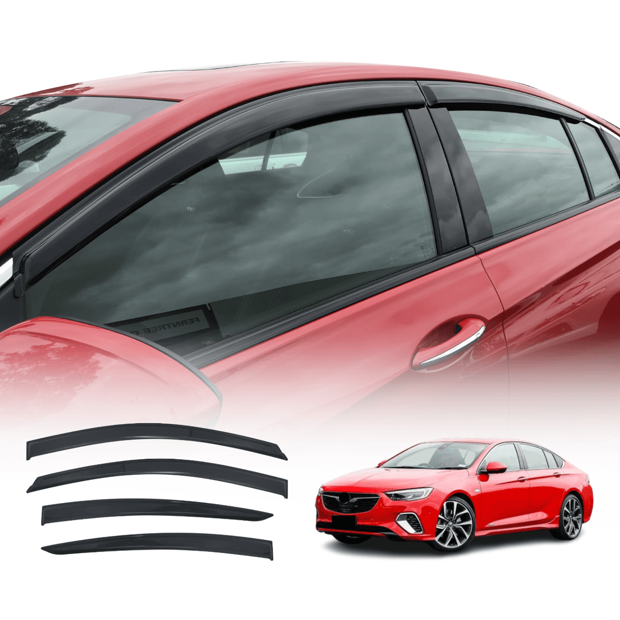 Luxury Weather Shields for Holden Commodore ZB Sedan 2017-2020