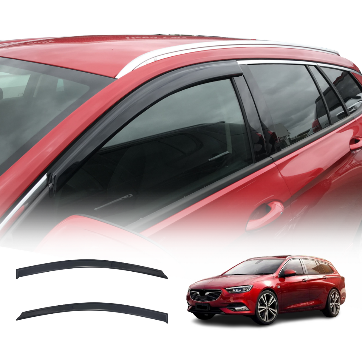 Luxury Weather Shields for Holden Commodore ZB Wagon 2017-2020 2PCS