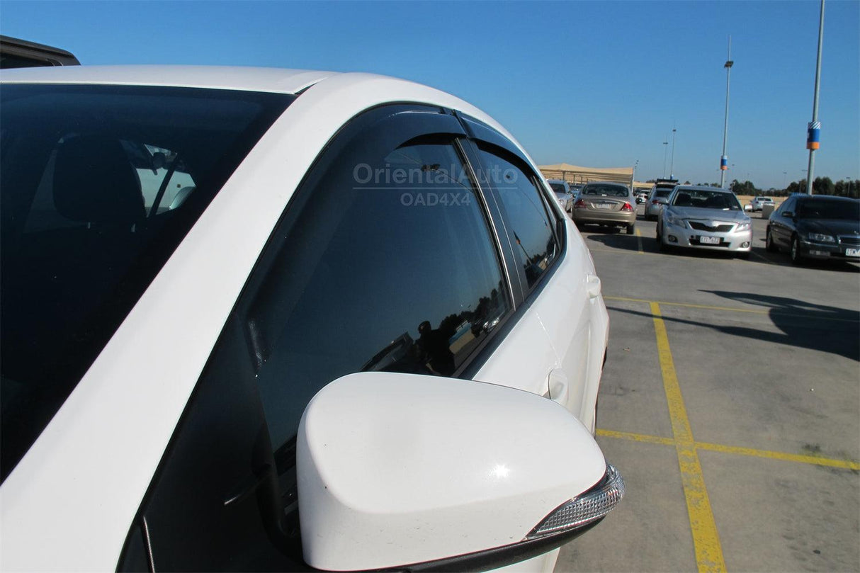 Luxury Weather Shields for Toyota Corolla Sedan 2013-2019