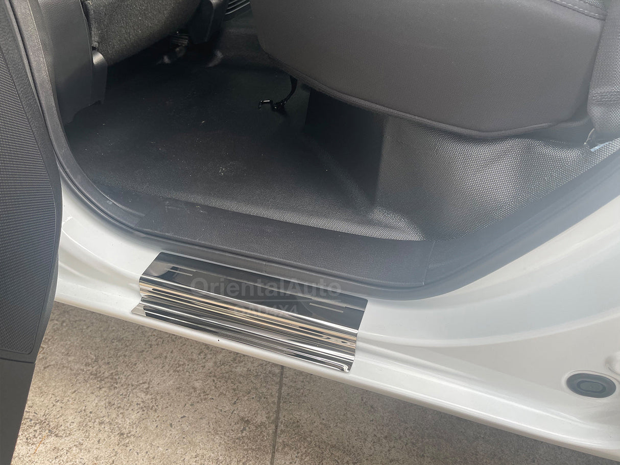 Injection Floor Mats & Door Sill Protector for Mazda BT-50 BT50 Dual Cab 2020-Onwards