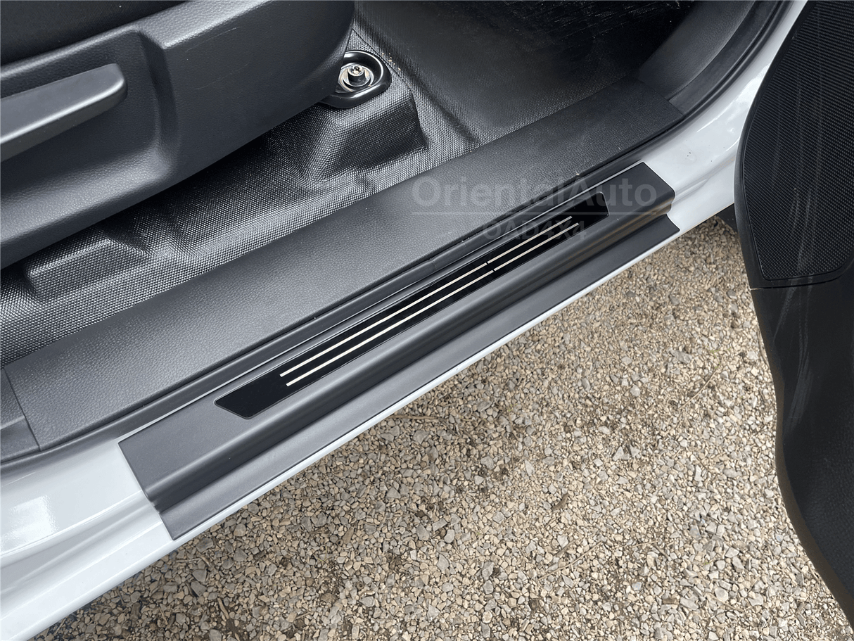 Injection Floor Mats & Door Sill Protector for Mazda BT-50 BT50 Dual Cab 2020-Onwards