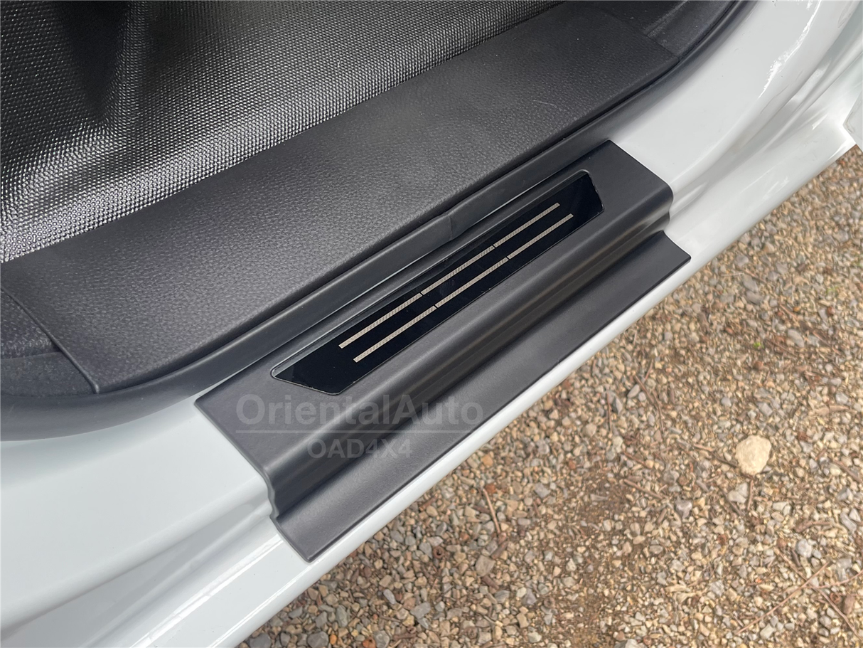 Injection Floor Mats & Door Sill Protector for Mazda BT-50 BT50 Dual Cab 2020-Onwards