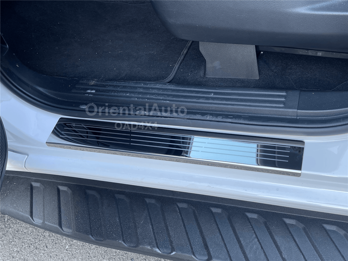 Stainless Door Sill Protector for Volkswagen Amarok Next-Gen Dual Cab NF Series 2023-Onwards MY23