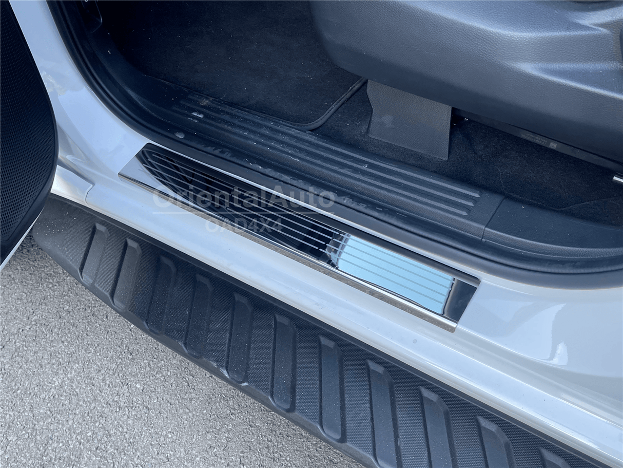 Stainless Door Sill Protector for Volkswagen Amarok Next-Gen Dual Cab NF Series 2023-Onwards MY23