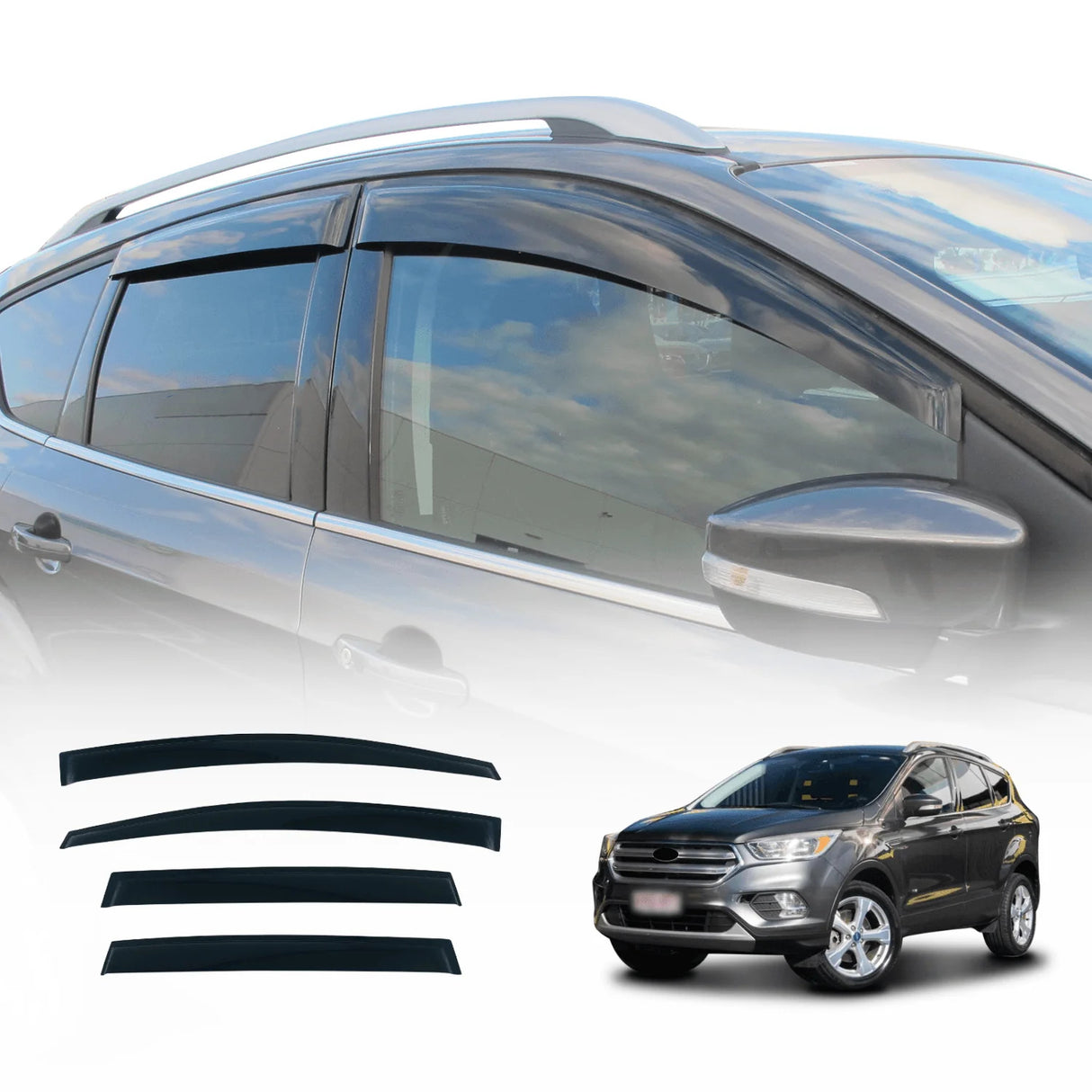 Weather Shields for Ford Escape ZG Series 2016-2020