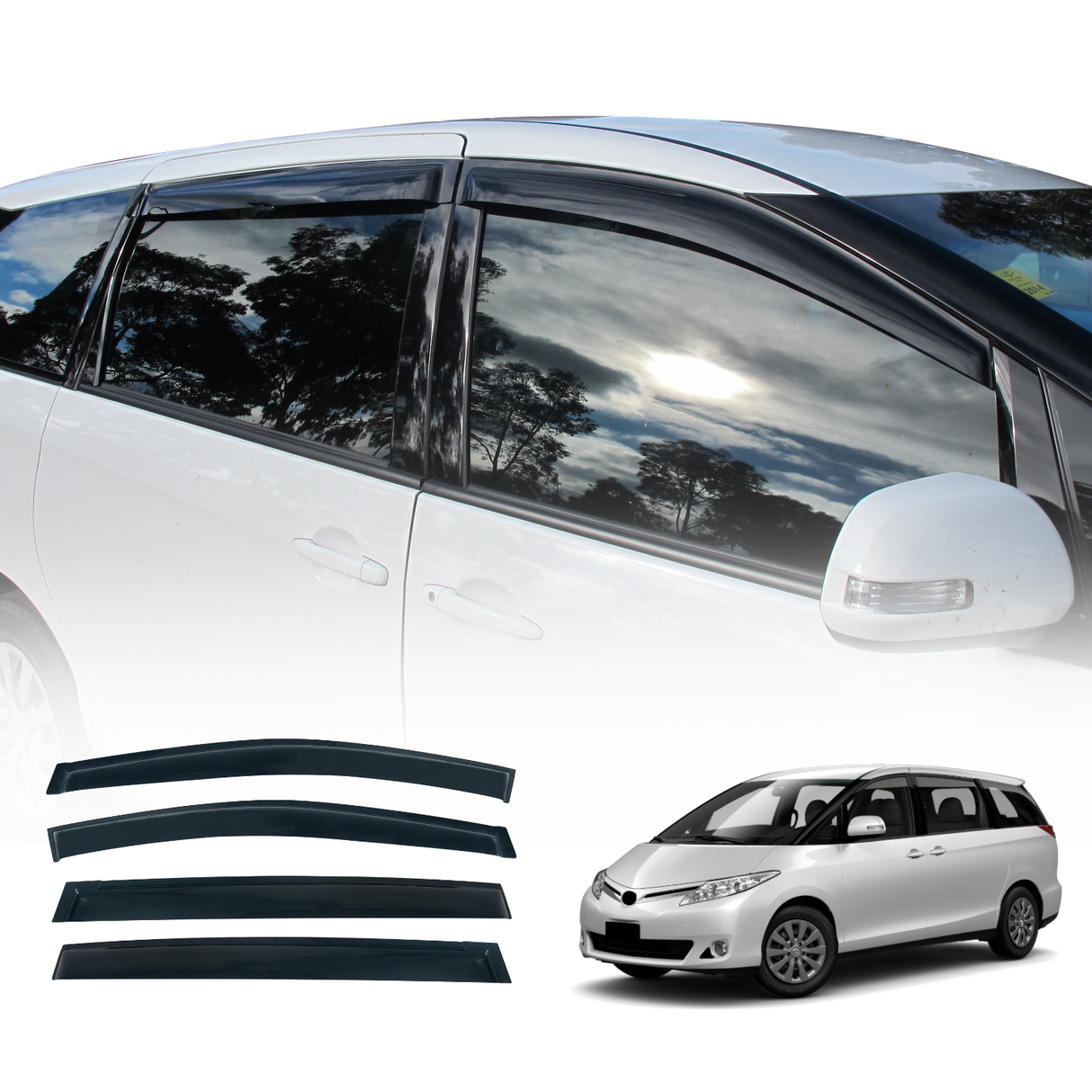 Weather Shields for Toyota Estima 2006-2019