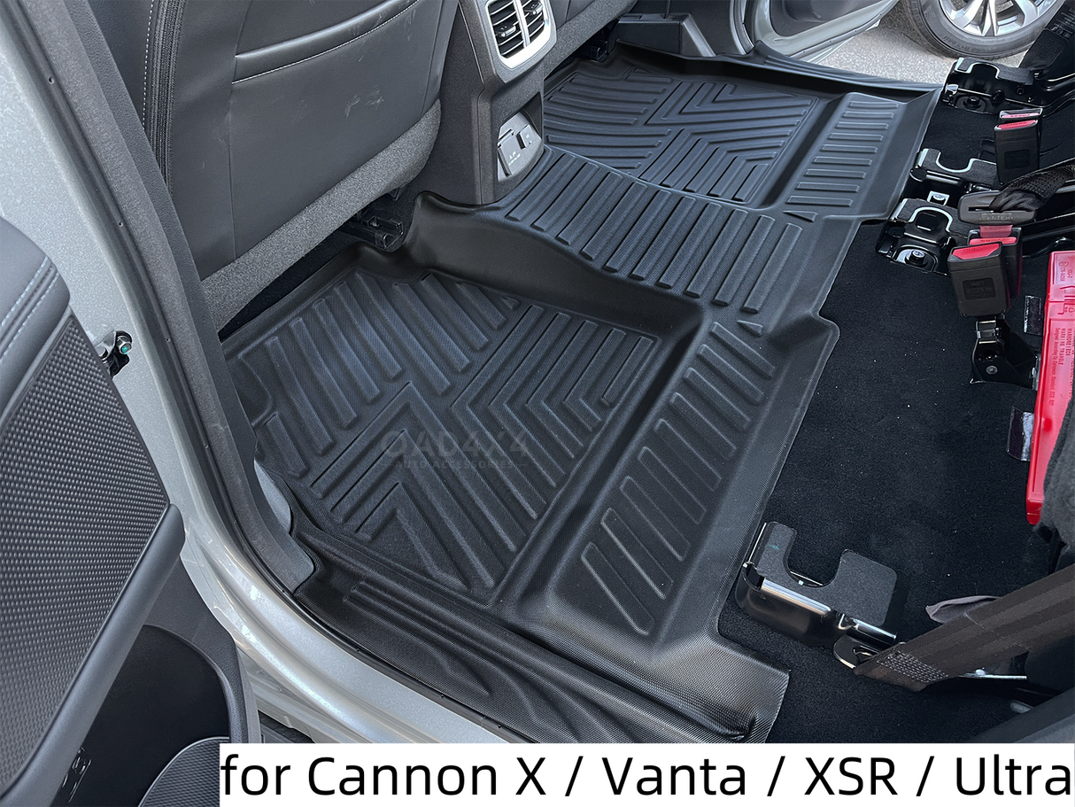 5D TPE Car Floor Mats for GWM Cannon 2020-Onwards