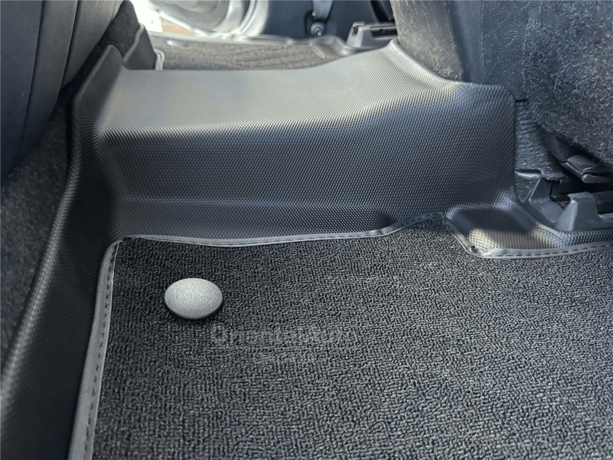 5D Double-Layer Car Floor Mats for Toyota Hilux Auto Transmission Dual Cab 2015-Onwards