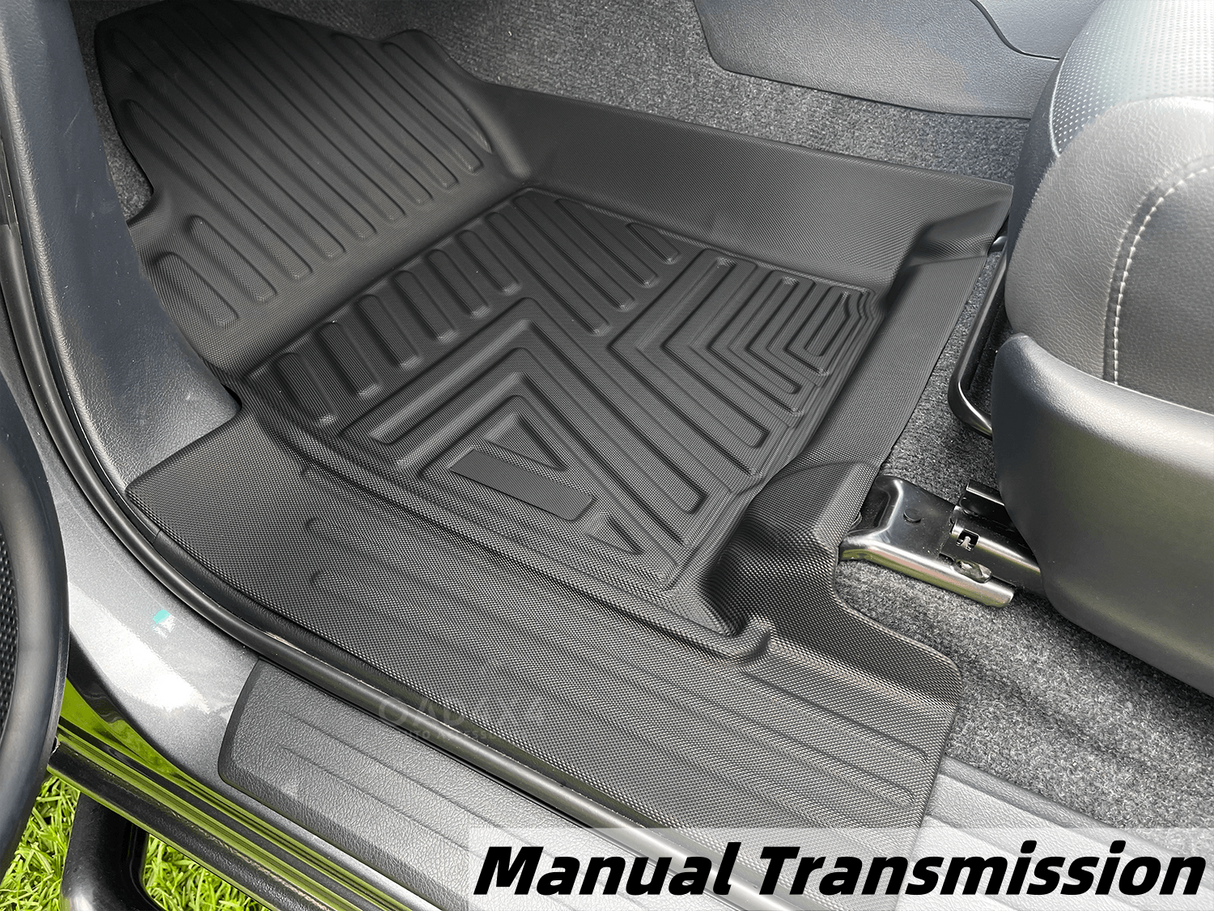 5D TPE Car Floor Mats for Toyota Hilux Single / Extra Cab 2025-Onwards