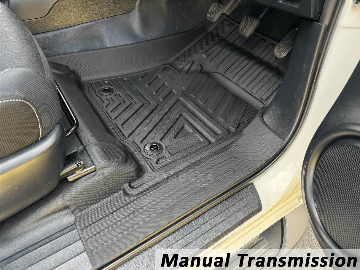 5D TPE Car Floor Mats for Toyota Hilux Single / Extra Cab 2025-Onwards