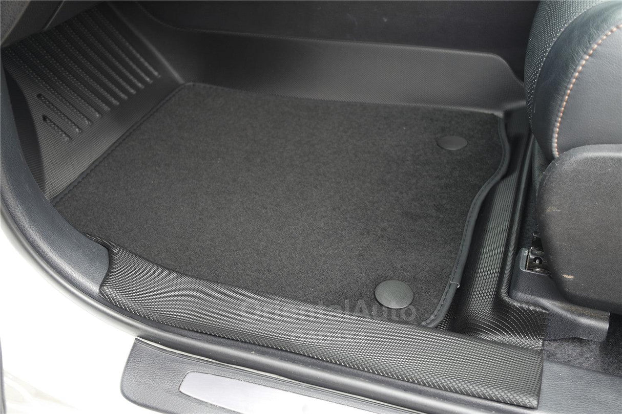5D Double-Layer Car Floor Mats for Toyota Kluger 2013-2020