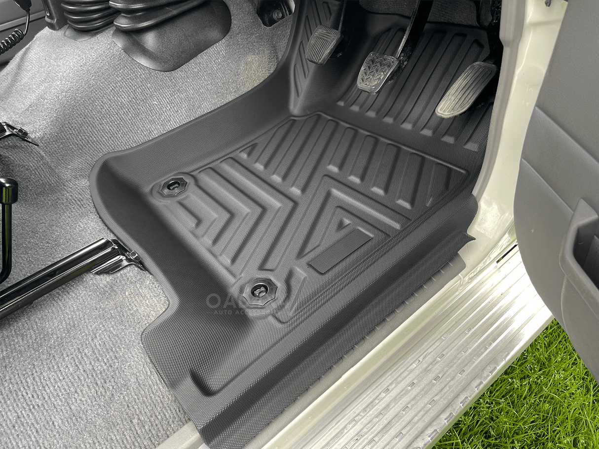 5D TPE Car Floor Mats for Toyota Land Cruiser 79 Single Cab 2012-2016