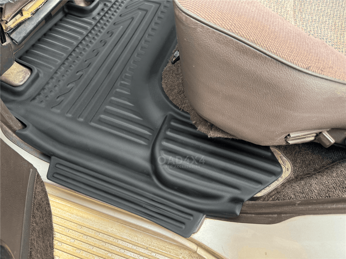 5D TPE Car Floor Mats for Toyota Land Cruiser 80 Series 1990-1998