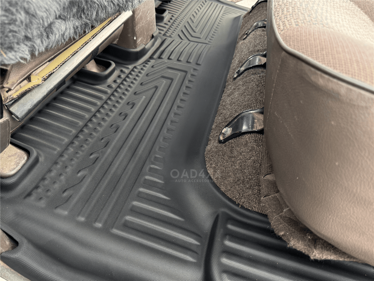 5D TPE Car Floor Mats for Toyota Land Cruiser 80 Series 1990-1998