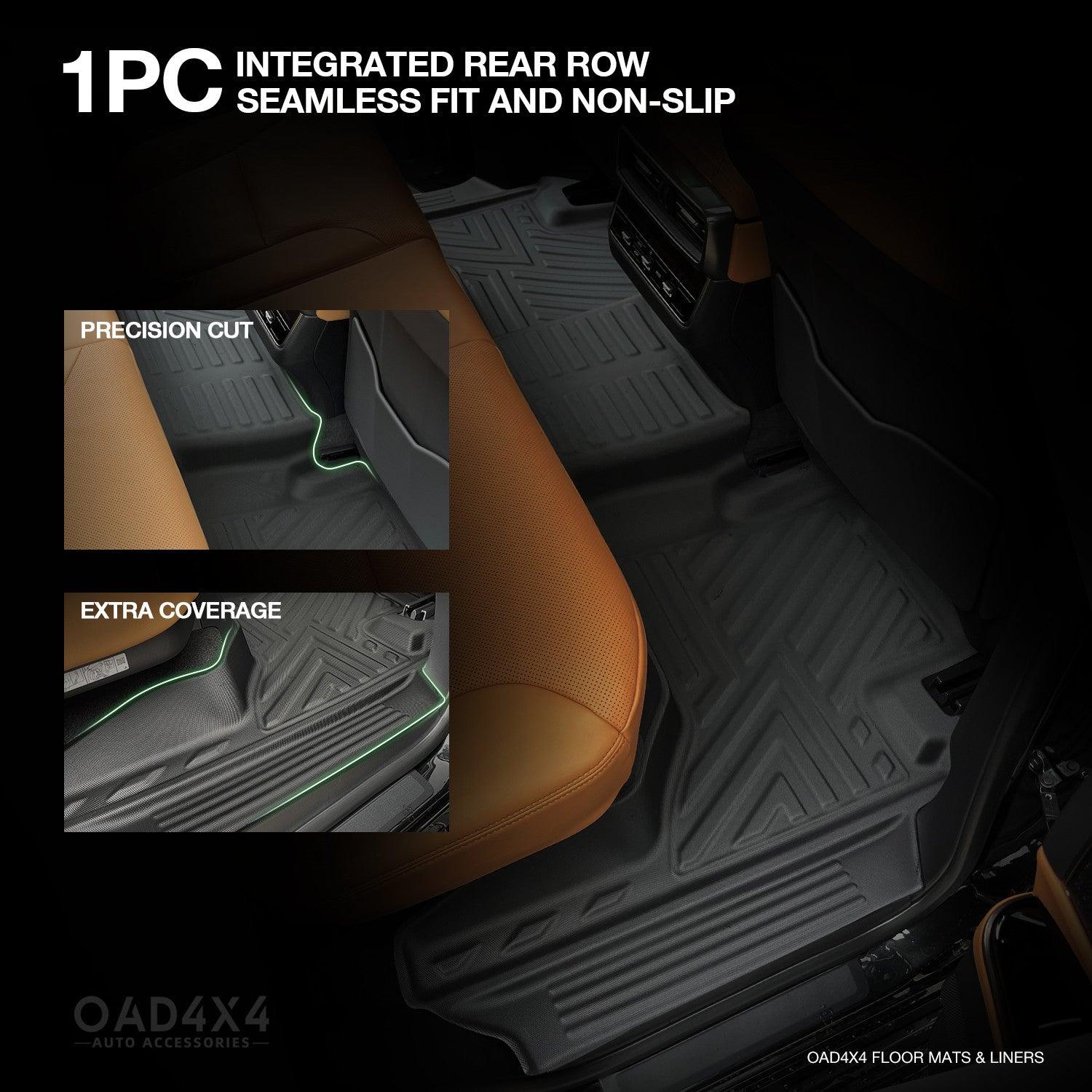 5D TPE Car Floor Mats for Toyota Land Cruiser 300 2021-Onwards