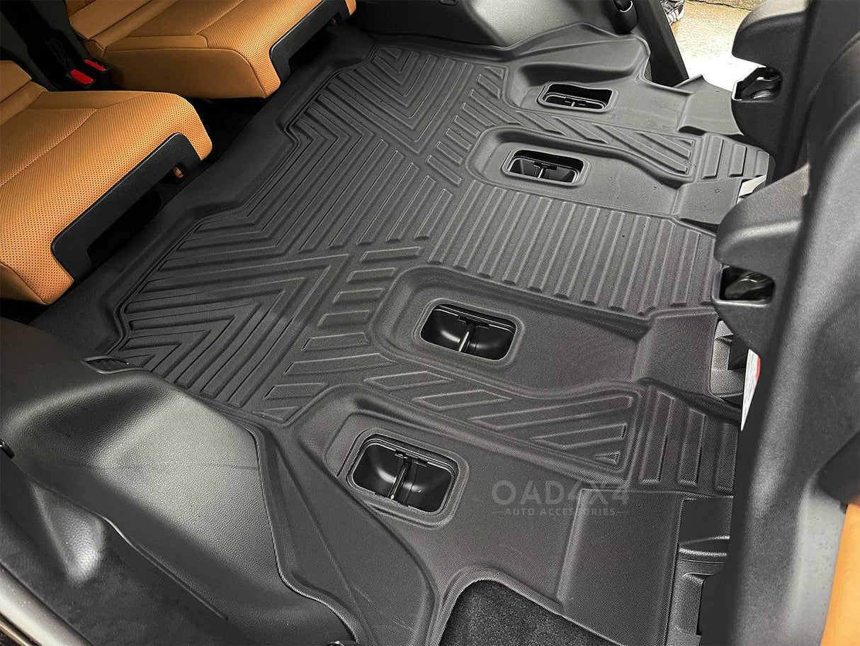 Pre-order 5D TPE Car Floor Mats for Lexus LX500d LX600 2021-Onwards