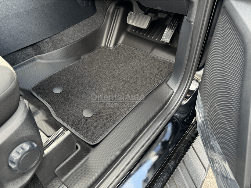 5D Double-Layer Car Floor Mats for Volkswagen Amarok NF Series 2023-Onwards
