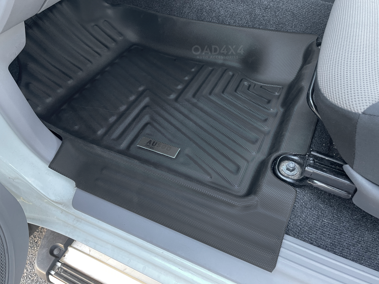 Floor Mats & Door Sill Protector for Mitsubishi Triton Dual Cab MQ MR 2015-2024