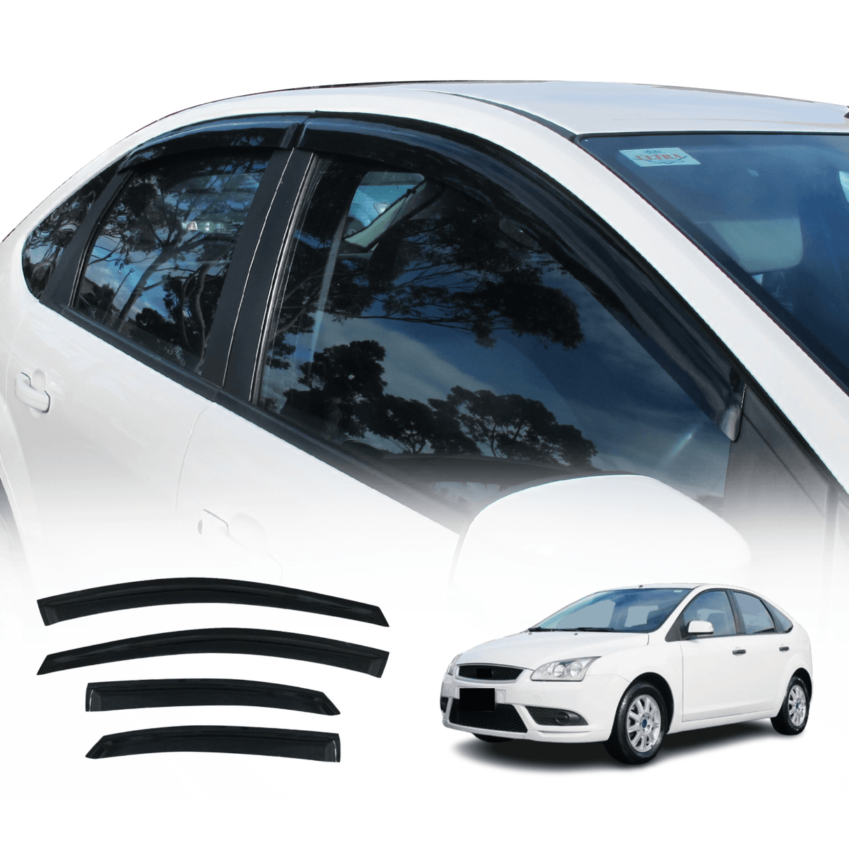 Weather Shields for Ford Focus 2005-2011