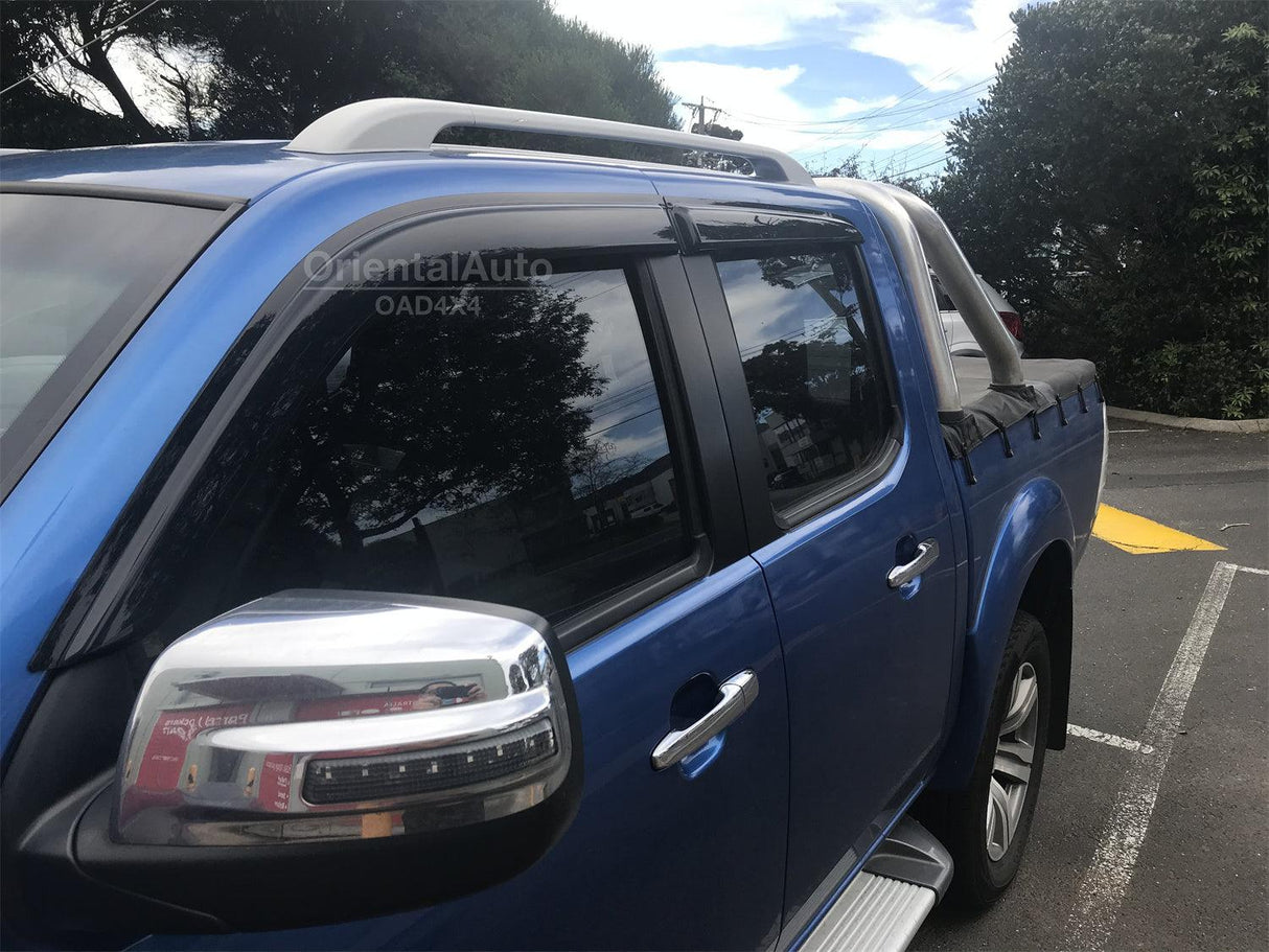 Luxury Weather Shields for Mazda BT50 BT-50 Dual Cab UN 2006-2011