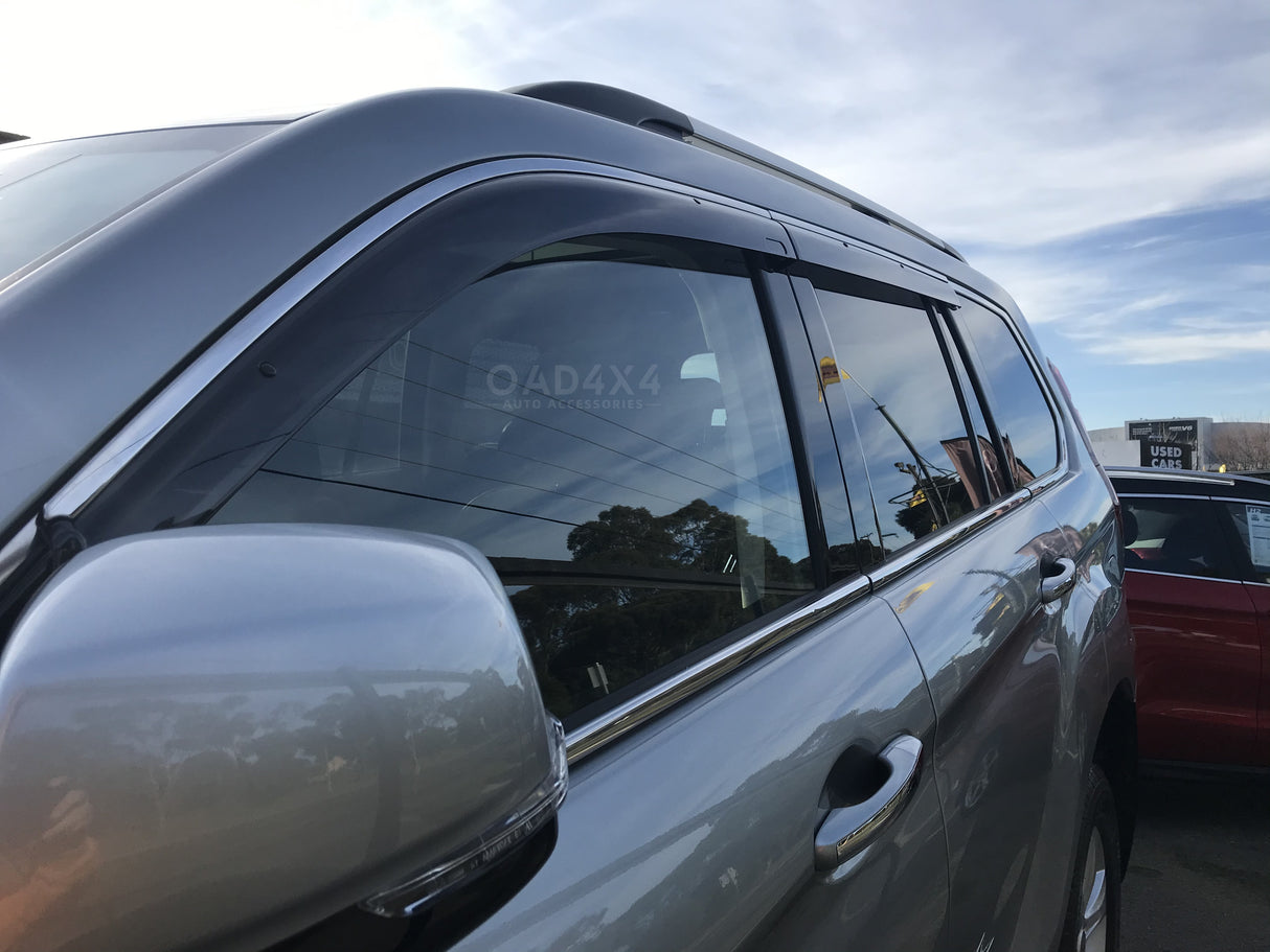 Stainless Edge Weather Shields for Haval H9 2015-Onwards