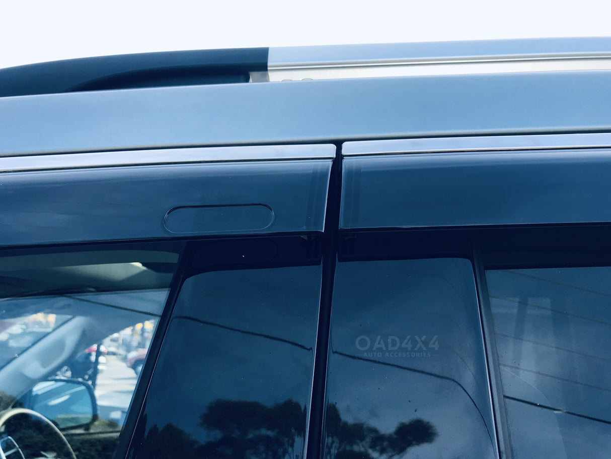 Stainless Edge Weather Shields for Haval H9 2015-Onwards