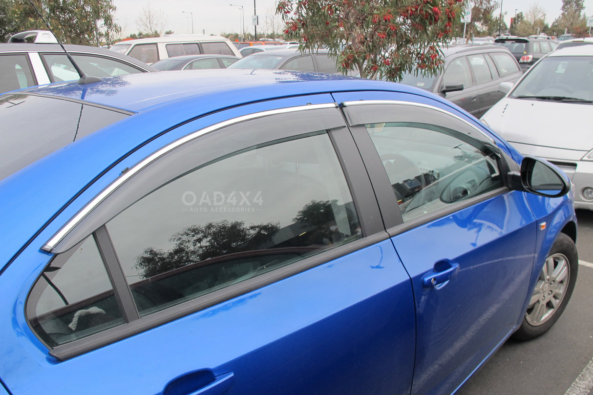 Stainless Edge Weather Shields for Holden Barina Sedan TM 2012-2019