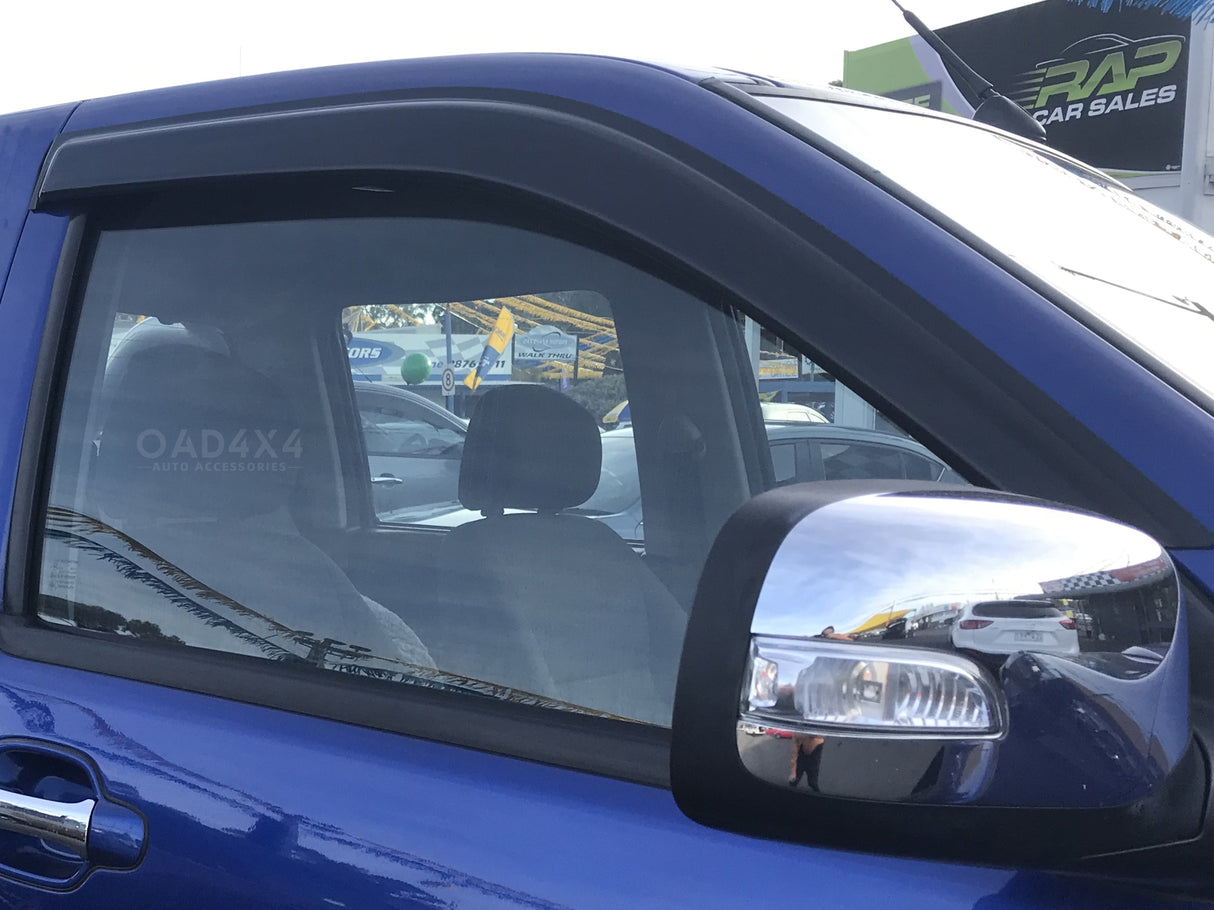 Luxury Weather Shields for Holden Colorado RC Series Single / Extra Cab 2008-2012 2PCS