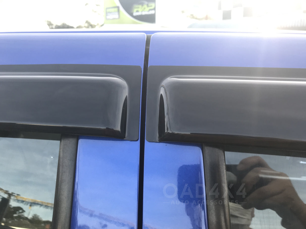 Luxury Weather Shields for Holden Colorado RC Series Dual Cab 2008-2012
