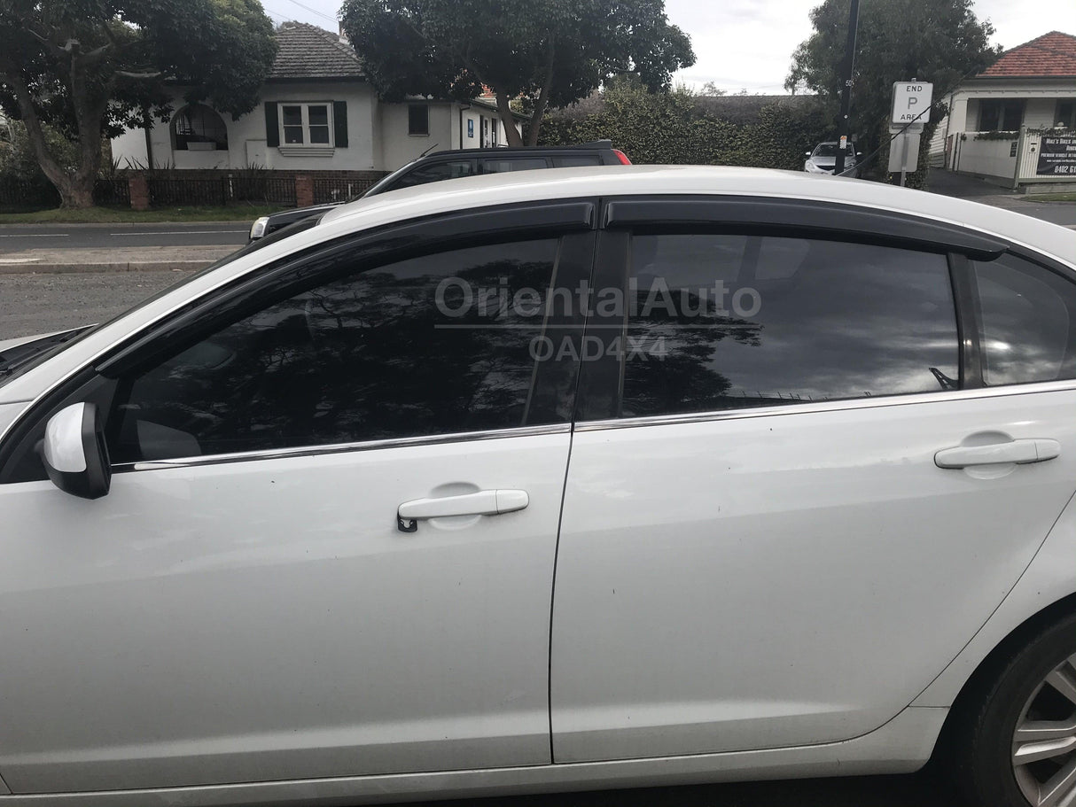 Luxury Weather Shields for Holden Commodore VE Sedan SSV SV6 2010-2013 + Free Dash Mat
