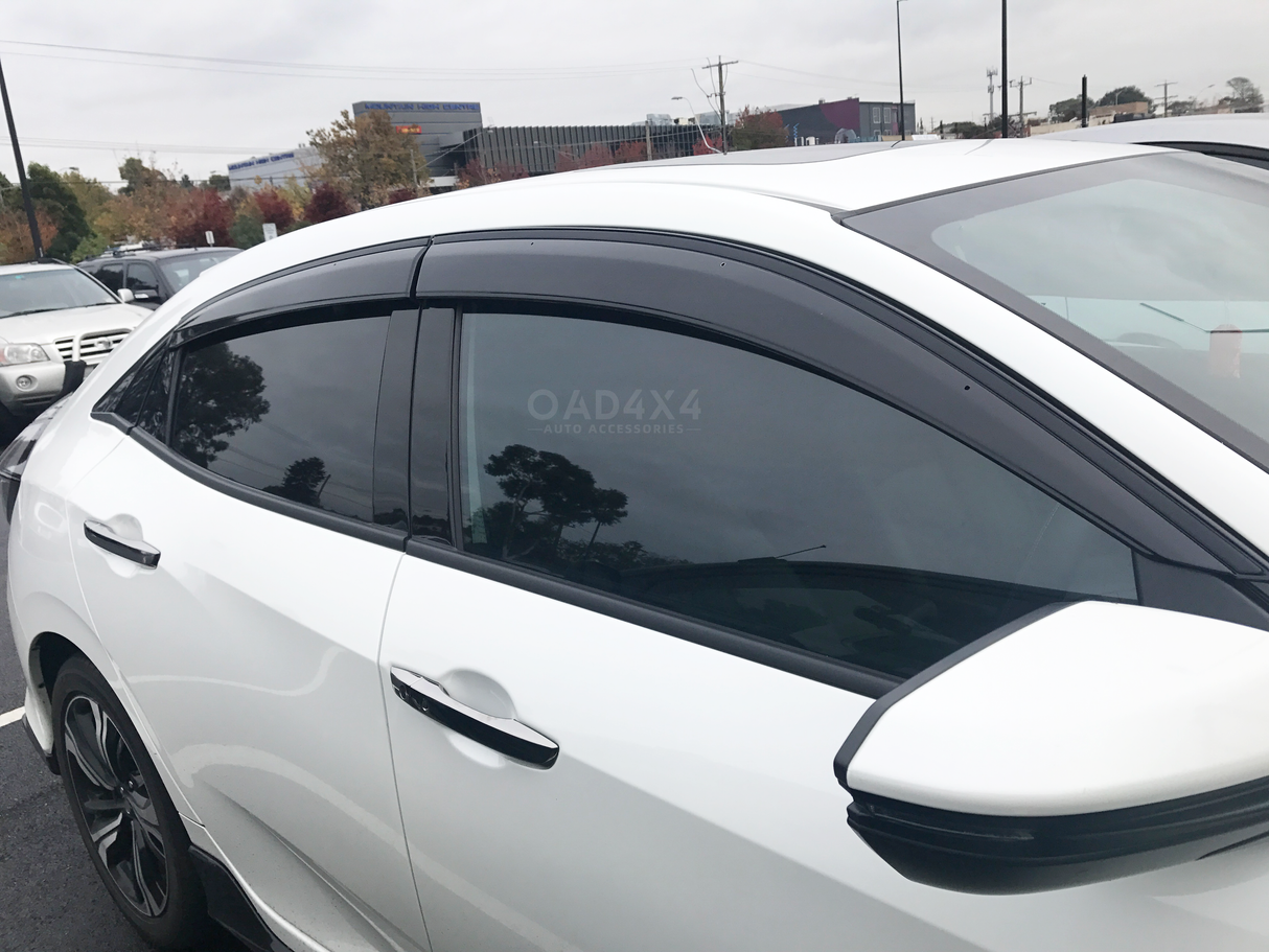 Injection Weather Shields for Honda Civic Hatch 10th Gen 2017-2021