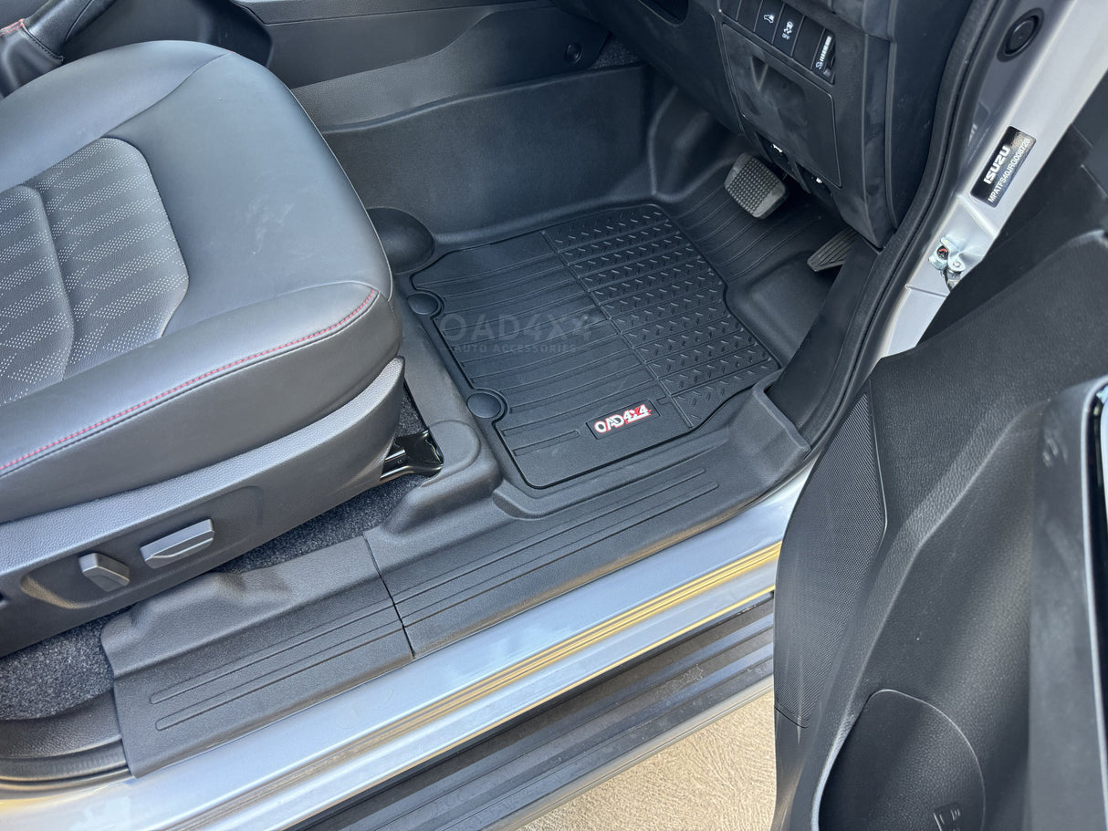 Injection 7D TPE Car Floor Mats for Mazda BT-50 BT50 Single/Extra Cab 2020-Onwards