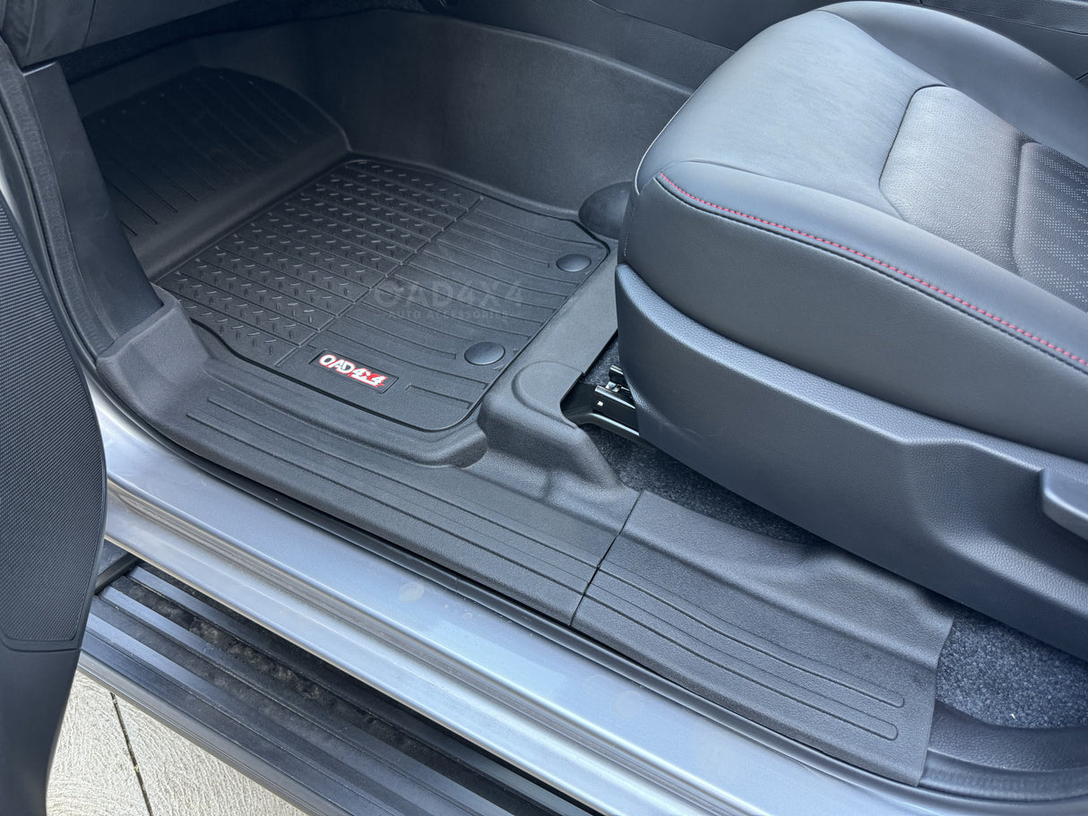 Injection 7D TPE Car Floor Mats for Mazda BT-50 BT50 Single/Extra Cab 2020-Onwards