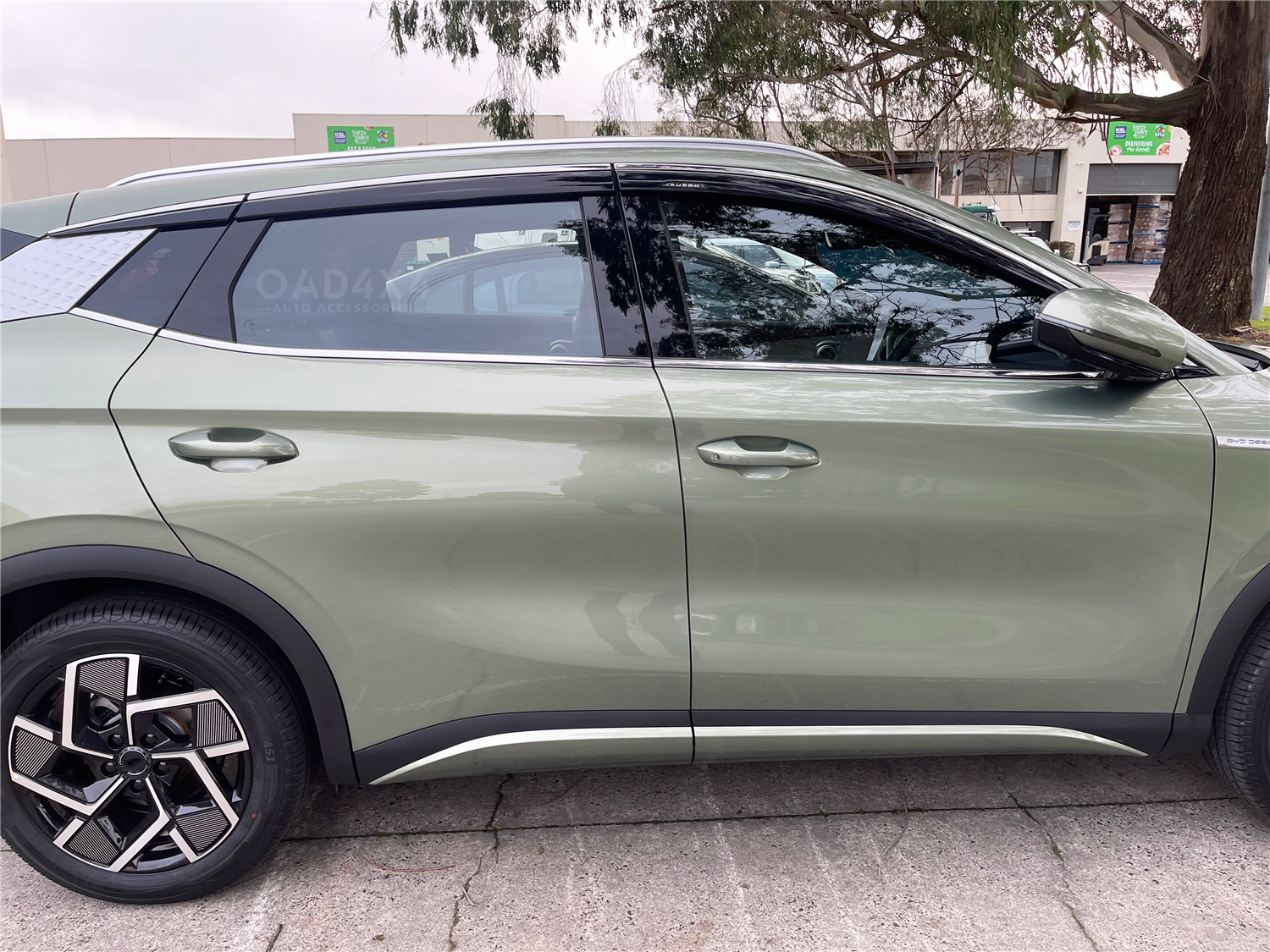 Stainless Edge Weather Shields for BYD ATTO 3 2022-Onwards 6PCS