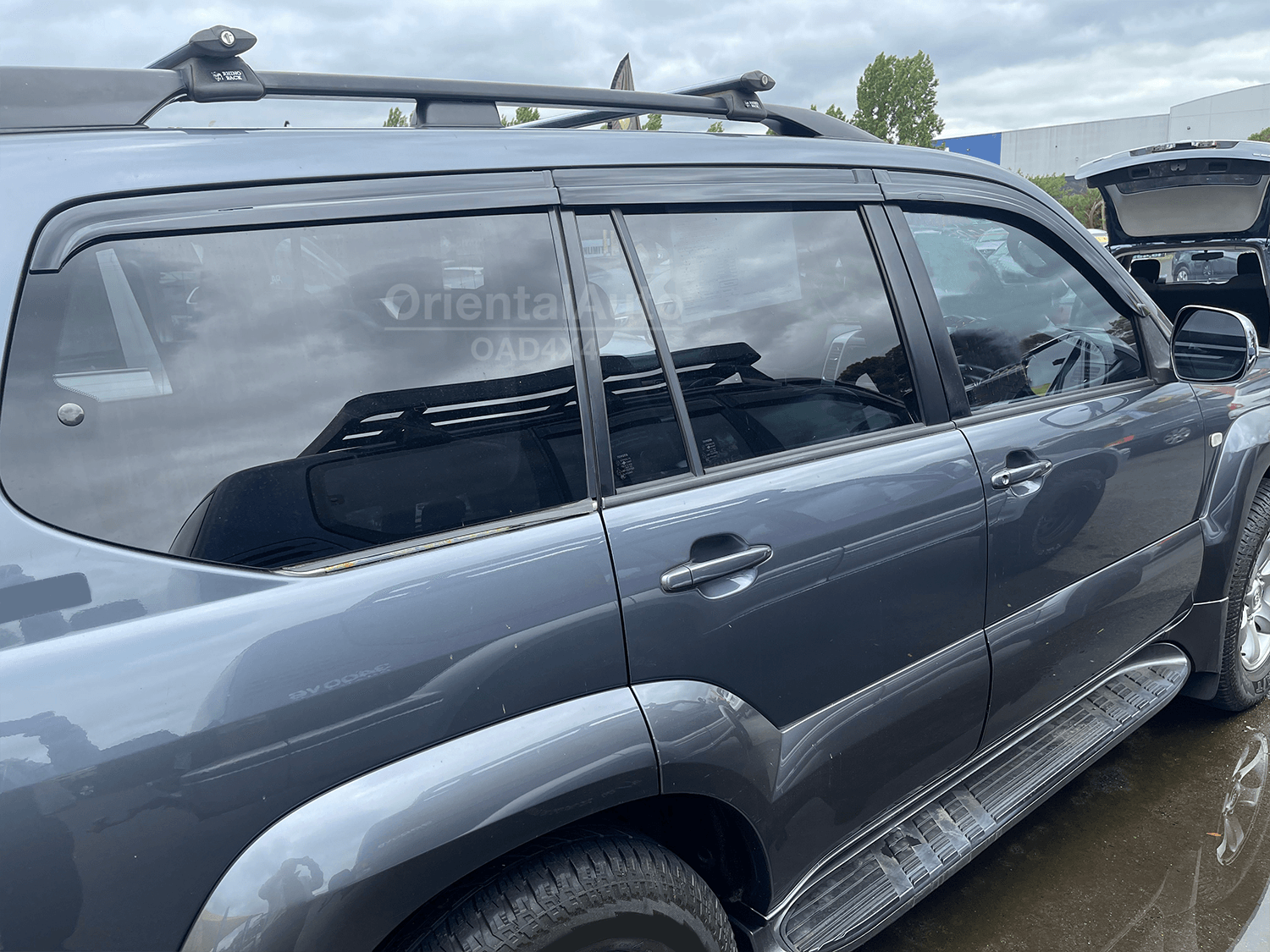 Injection Weather Shields for Toyota Land Cruiser Prado 120 2003-2009 6PCS