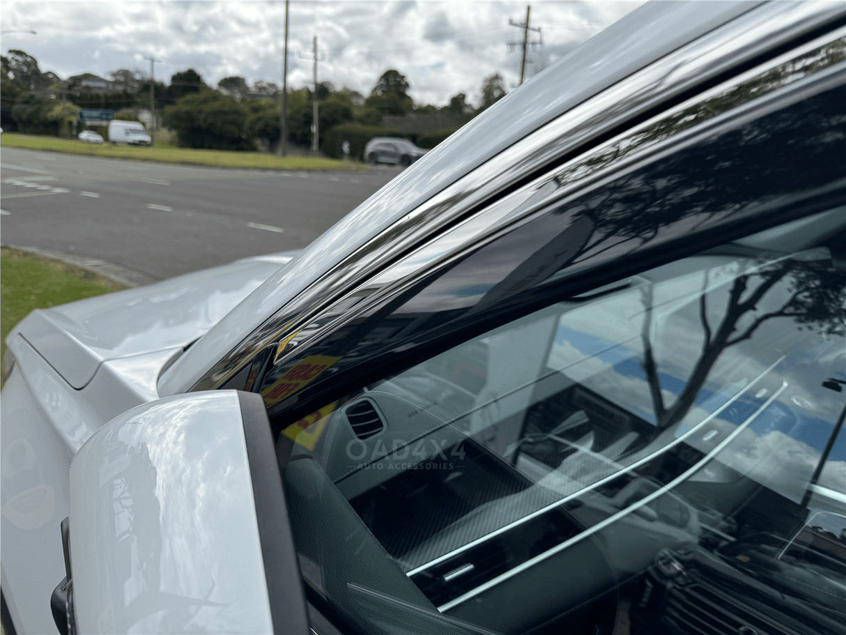 Stainless Edge Weather Shields for Chery Tiggo 7 Pro 2023-Onwards 6PCS